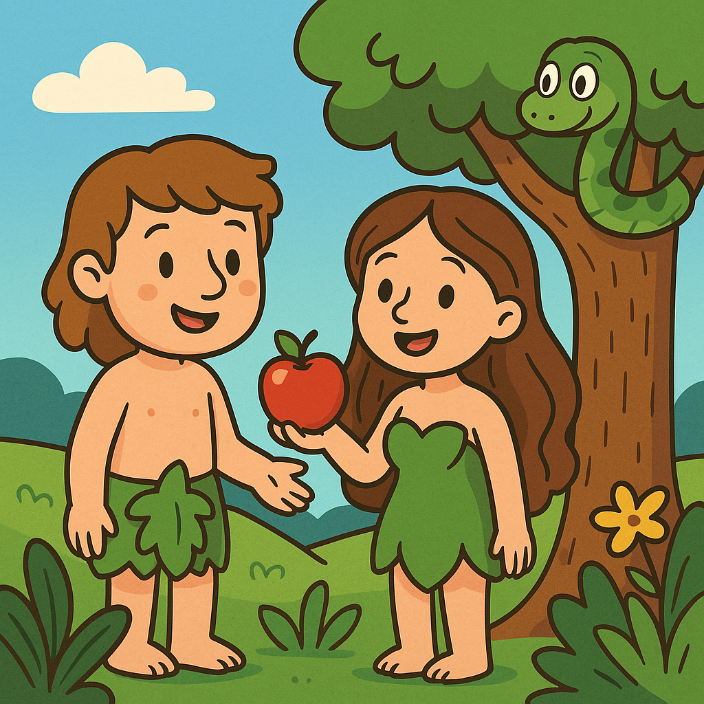 Help Kids Understand Forgiveness and the Power of Choice with the Adam and Eve Sermon