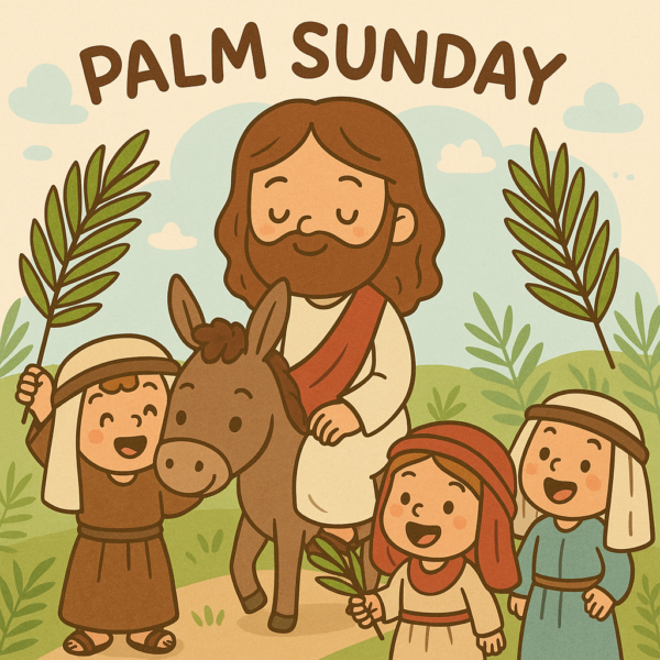 Here Comes the King!” – Palm Sunday Children's Sermon