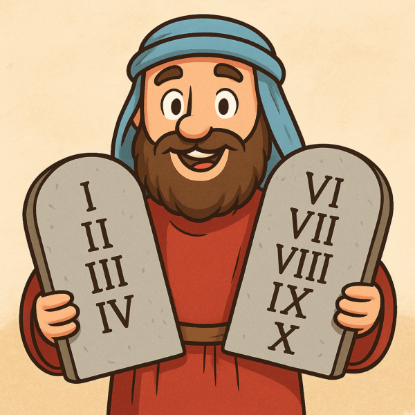 God’s Top 10: Ten Commandments Children’s Sermon