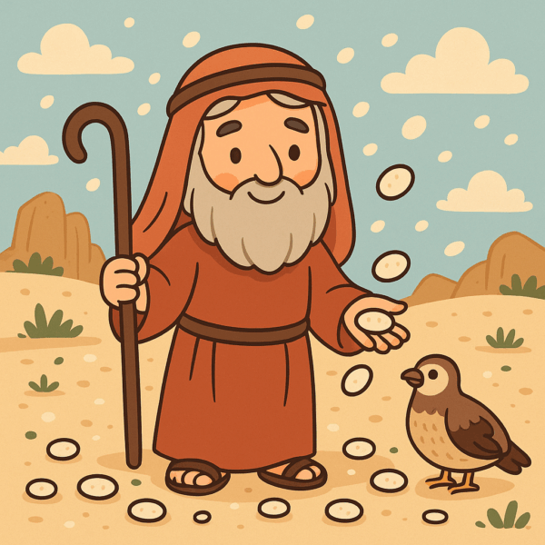Moses in the Wilderness Sermon for Kids - Following God’s Voice