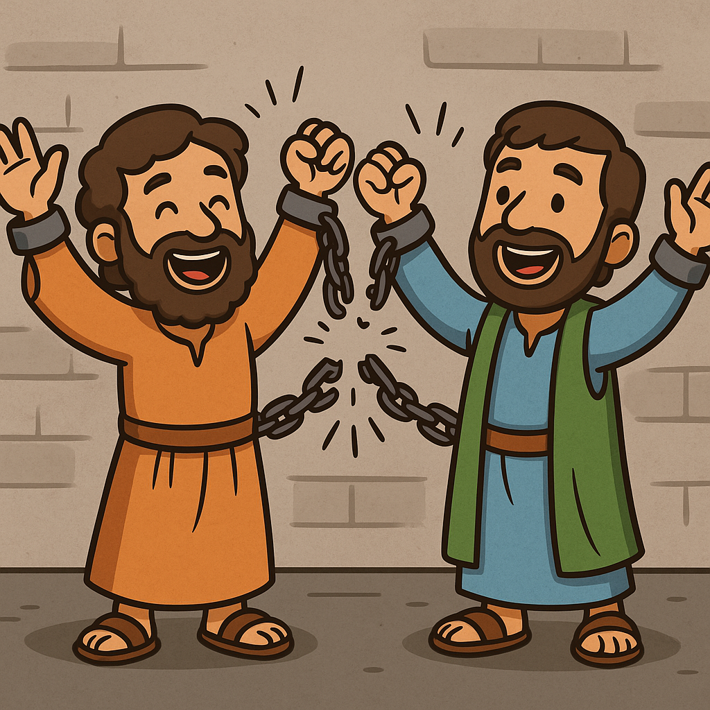 The Ultimate Paul and Silas Lesson for Kids (Free Object Lesson, Craft & Games!)