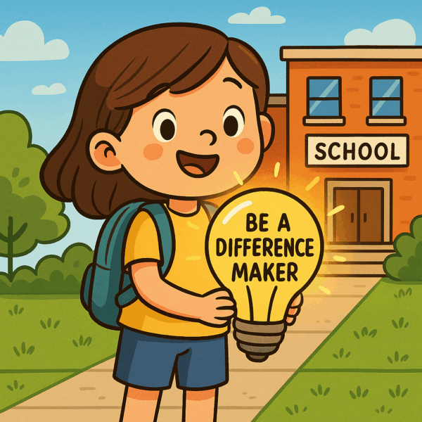 Be a Difference Maker: A Complete Children's Ministry Lesson for Back to School