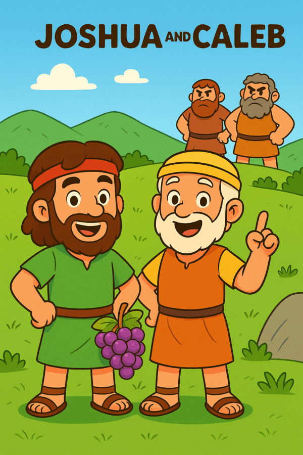 Two Brave Spies: Joshua and Caleb -Trusting God's Promises- Complete Children's Bible Lesson