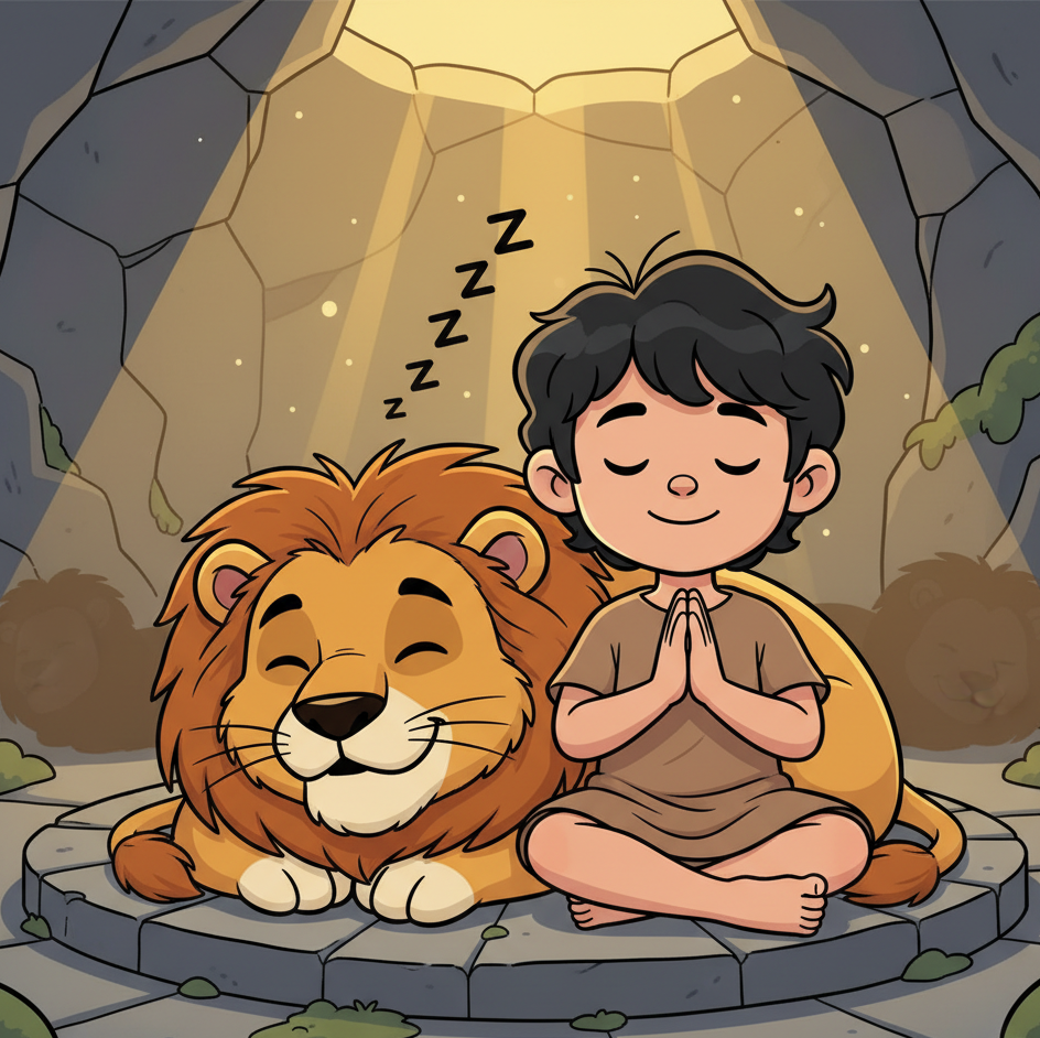 Daniel in the Lions’ Den Lesson: Teaching Kids Courage