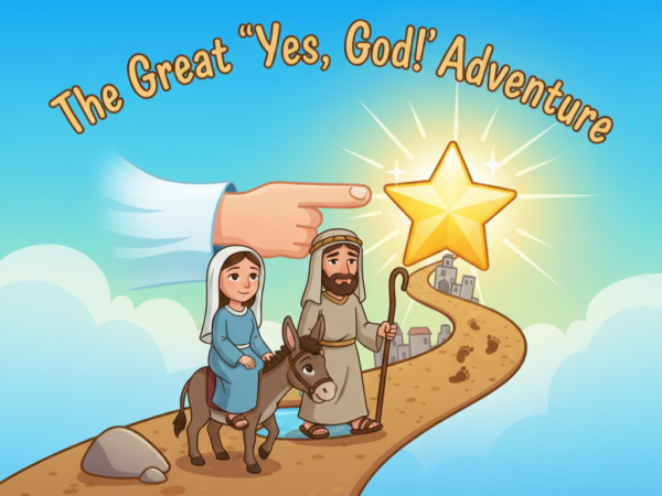 The Great "Yes, God!" Adventure: A Children's Sermon & Lesson