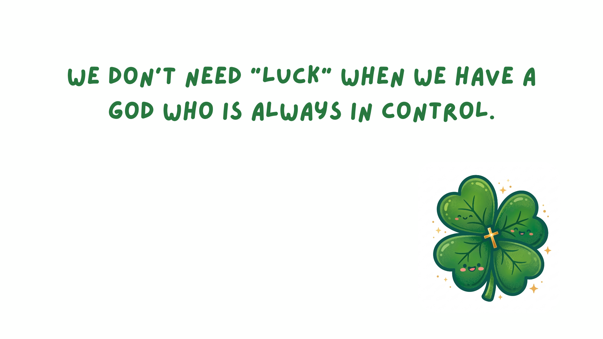 Faith Over Fortune Theme