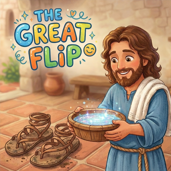 The Great Upside-Down Flip: The King Who Cleaned Toes