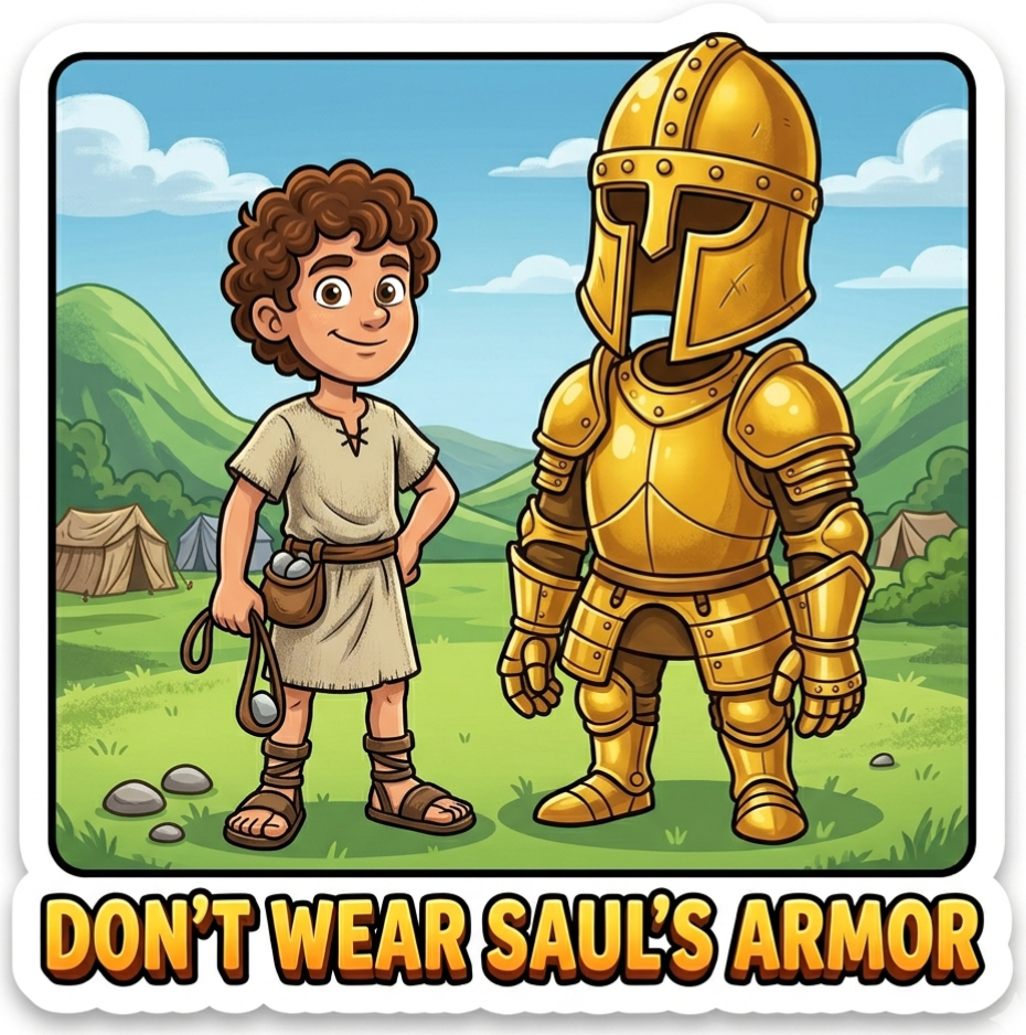 Don’t Wear Saul’s Armor: A David and Goliath Lesson Plan for Kids