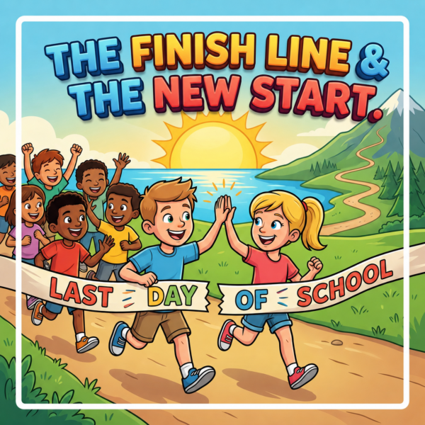 The Finish Line & The New Start: Last Day of School Curriculum