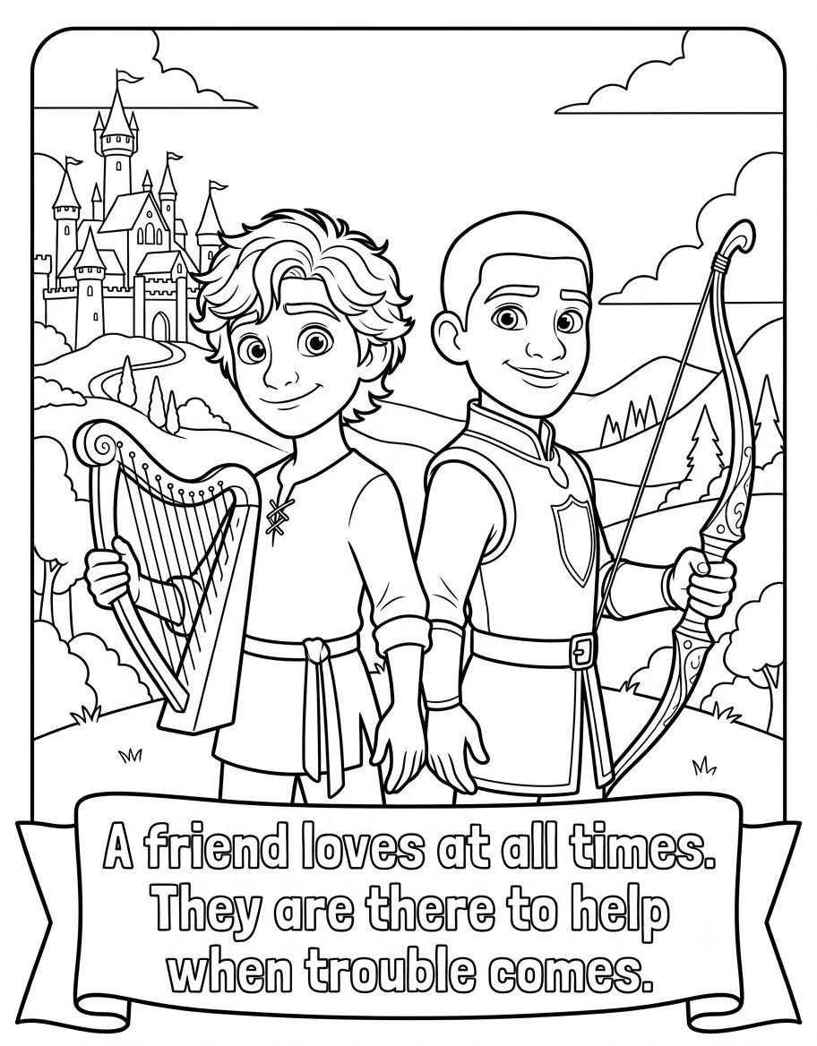 Printable Coloring Page