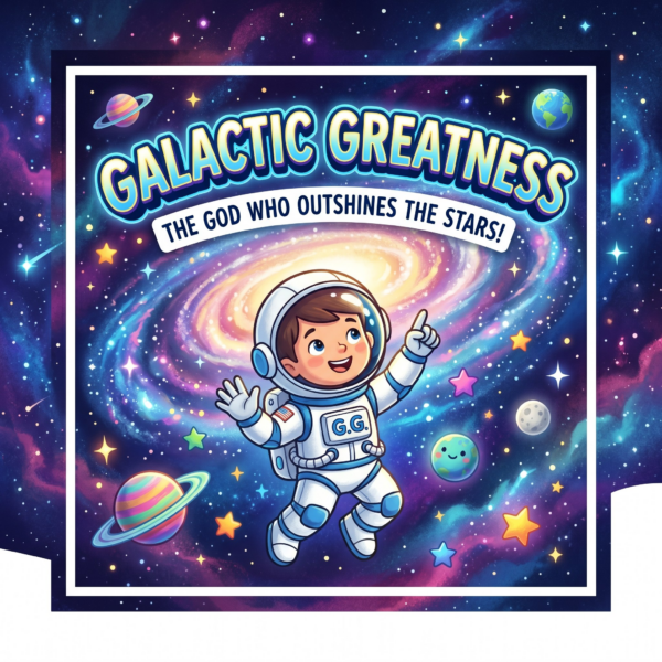 Galactic Greatness: The God Who Outshines the Stars!: Sermon Graphic
