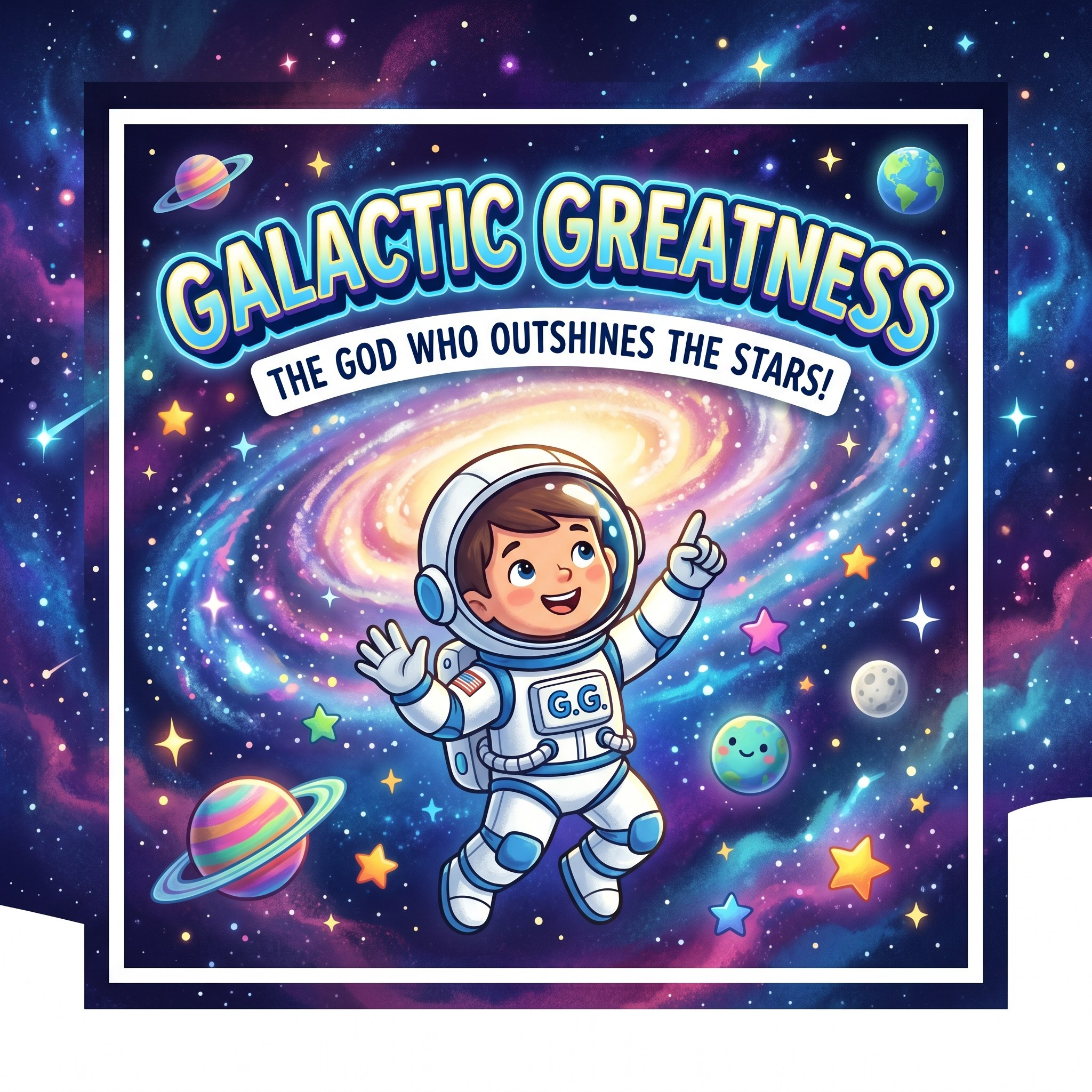 Galactic Greatness: The God Who Outshines the Stars!: Sermon Graphic