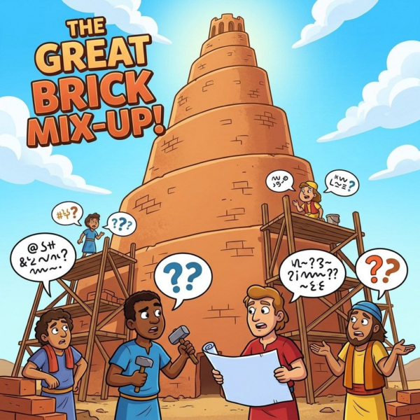 The Great Brick Mix-Up!: Sermon Graphic