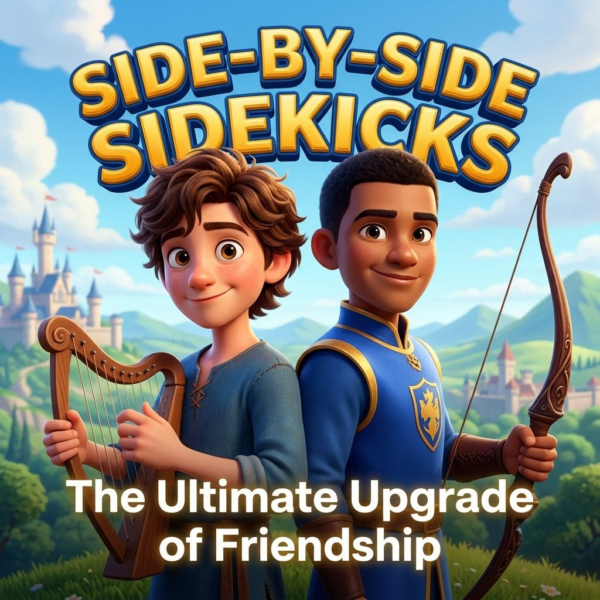 Side-by-Side Sidekicks: The Ultimate Upgrade of Friendship: Sermon Graphic