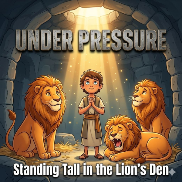 Under Pressure: Standing Tall in the Lion's Den: Sermon Graphic