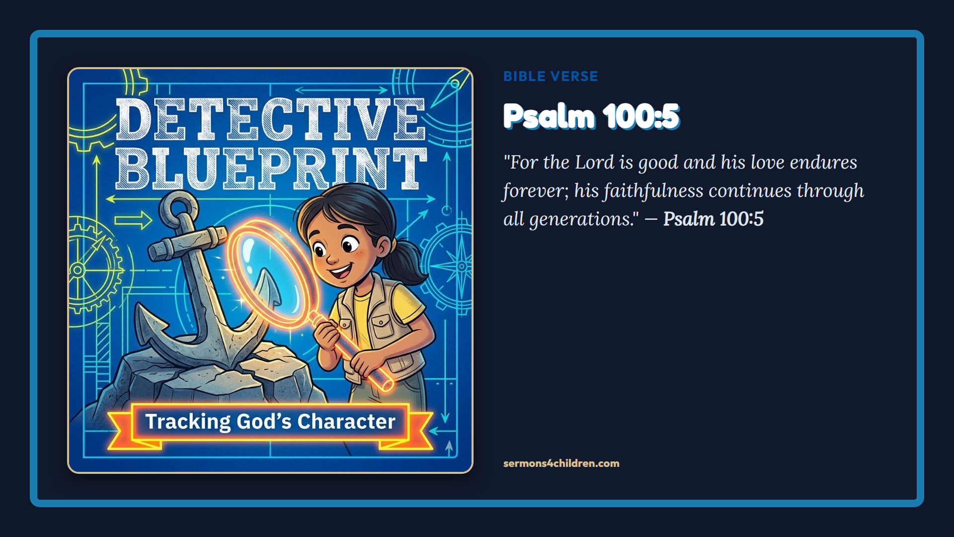 Widescreen TV Slide - Bible Verse