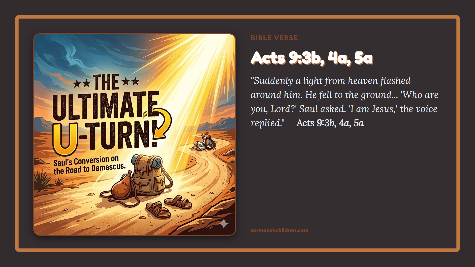 Widescreen TV Slide - Bible Verse
