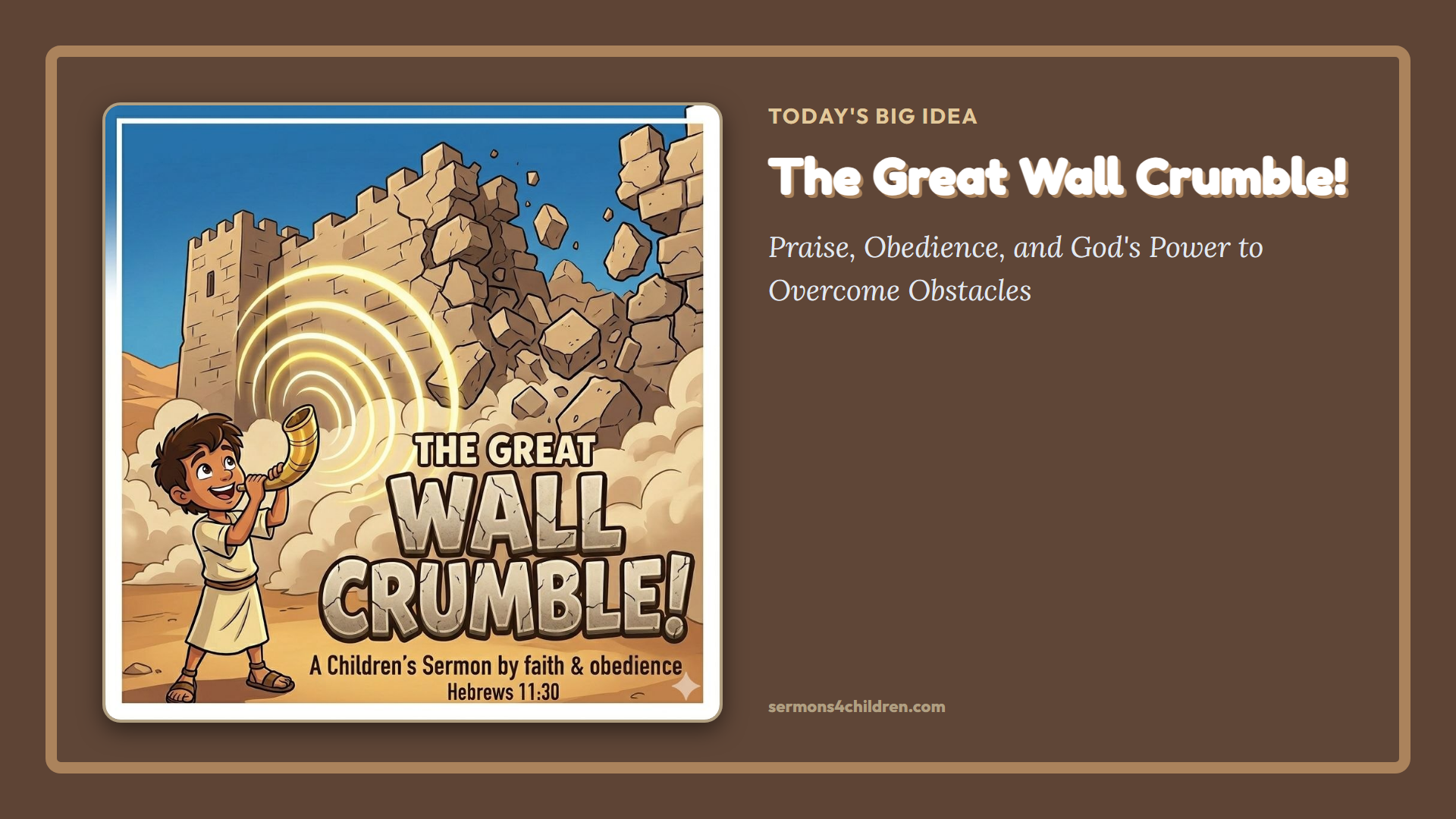 The Great Wall Crumble!: Main Theme