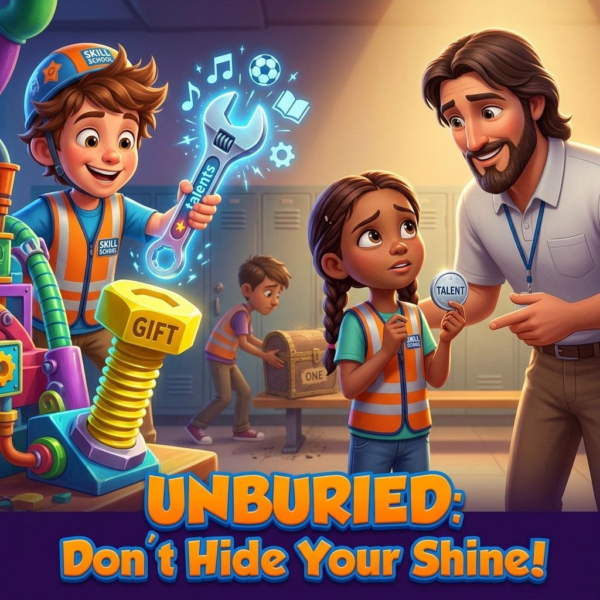 Unburied: Don't Hide Your Shine!: Sermon Graphic