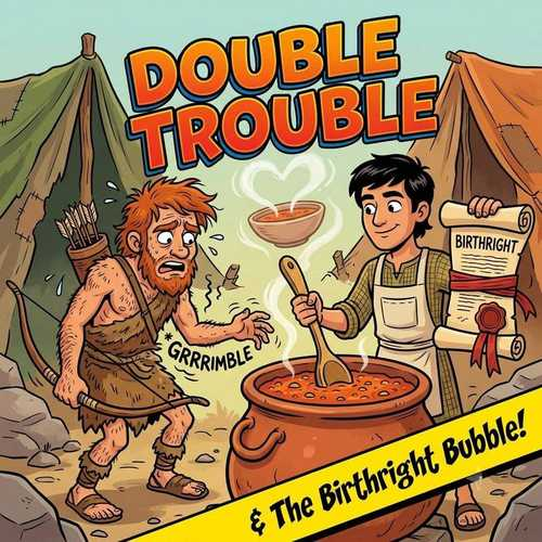 Double Trouble & The Birthright Bubble!: Sermon Graphic