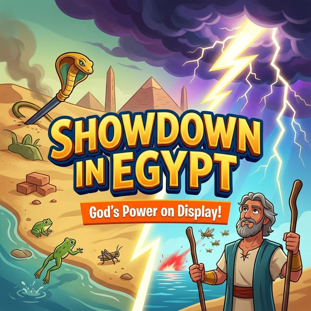 Showdown in Egypt: God’s Power on Display!: Sermon Graphic