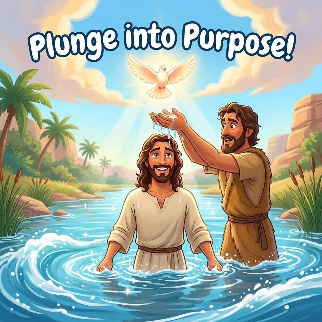 Plunge into Purpose!: Sermon Graphic