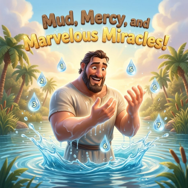 Mud, Mercy, and Marvelous Miracles!: Sermon Graphic
