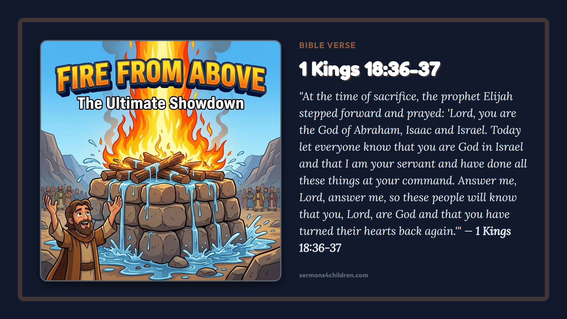 Widescreen TV Slide - Bible Verse