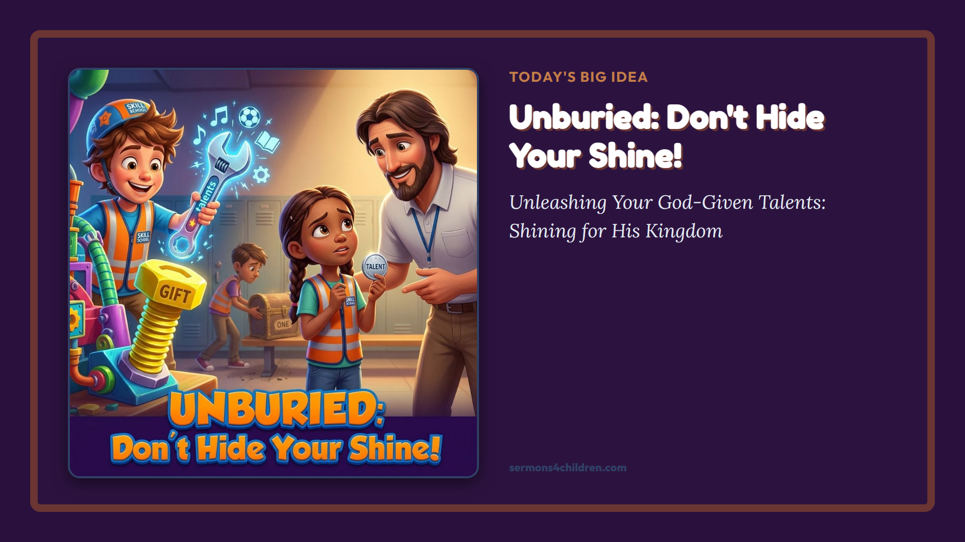 Unburied: Don't Hide Your Shine!: Main Theme