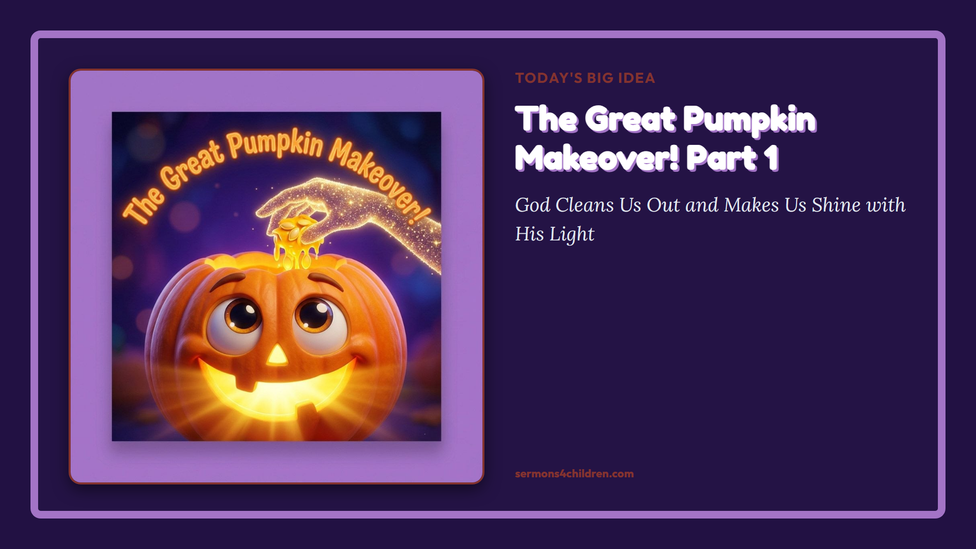 The Great Pumpkin Makeover! Part 1: Main Theme