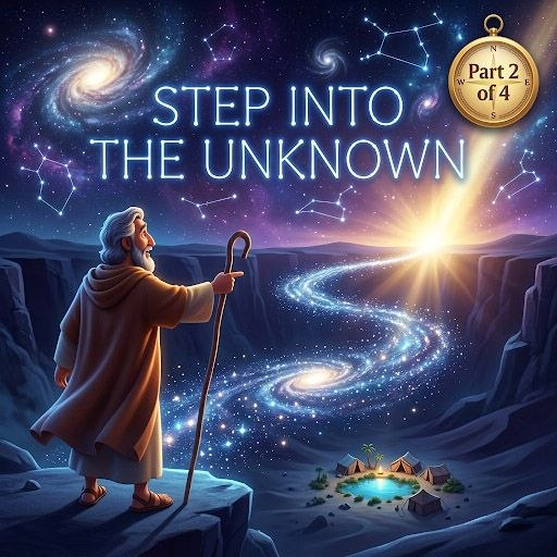 Lesson 2 - Step Into the Unknown Trusting God's Plan - Graphic