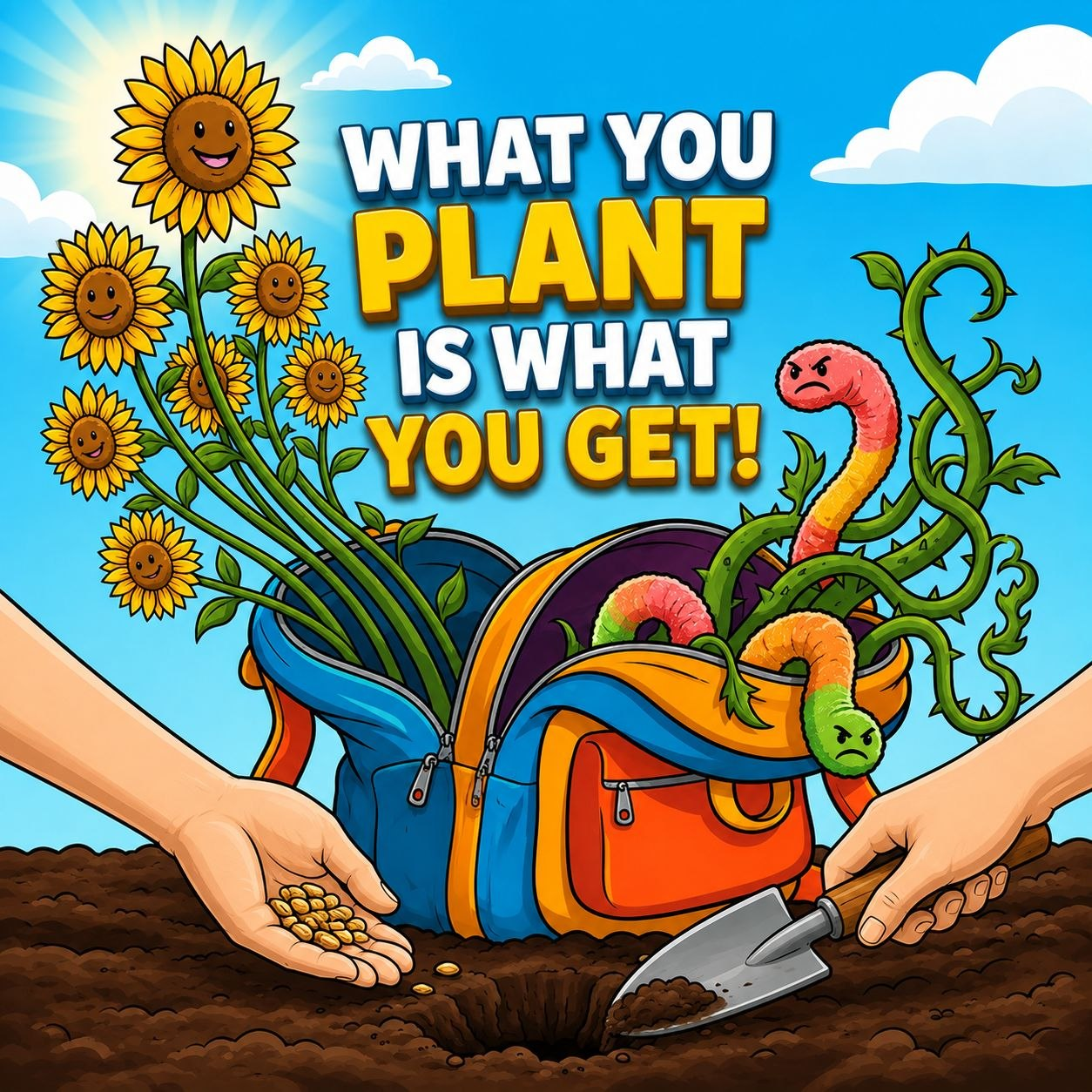 What You Plant is What You Get!: Sermon Graphic