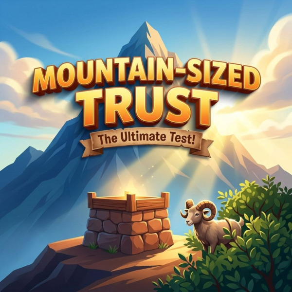 ⛰️ Mountain-Sized Trust: The Ultimate Test!: Sermon Graphic