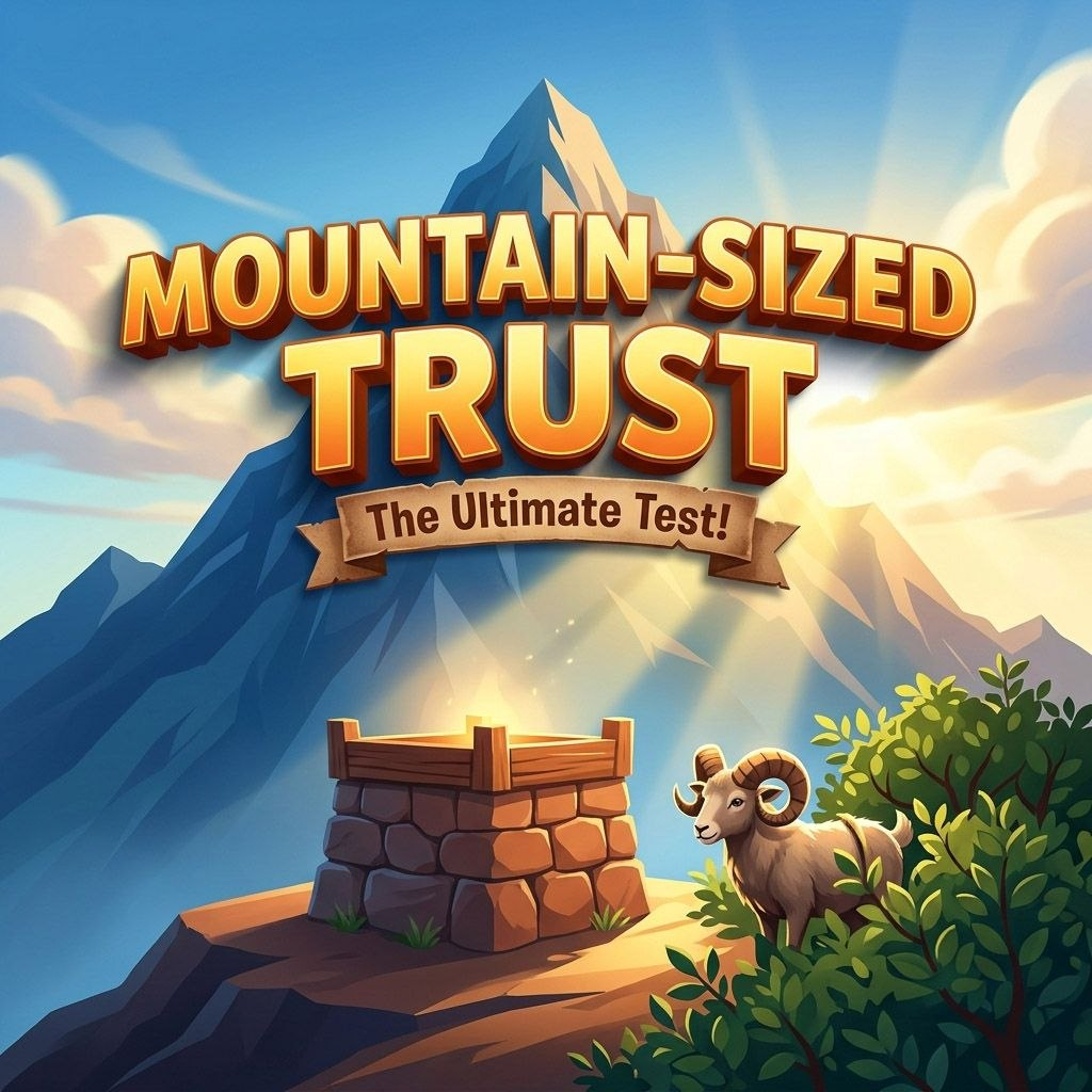 ⛰️ Mountain-Sized Trust: The Ultimate Test!: Sermon Graphic