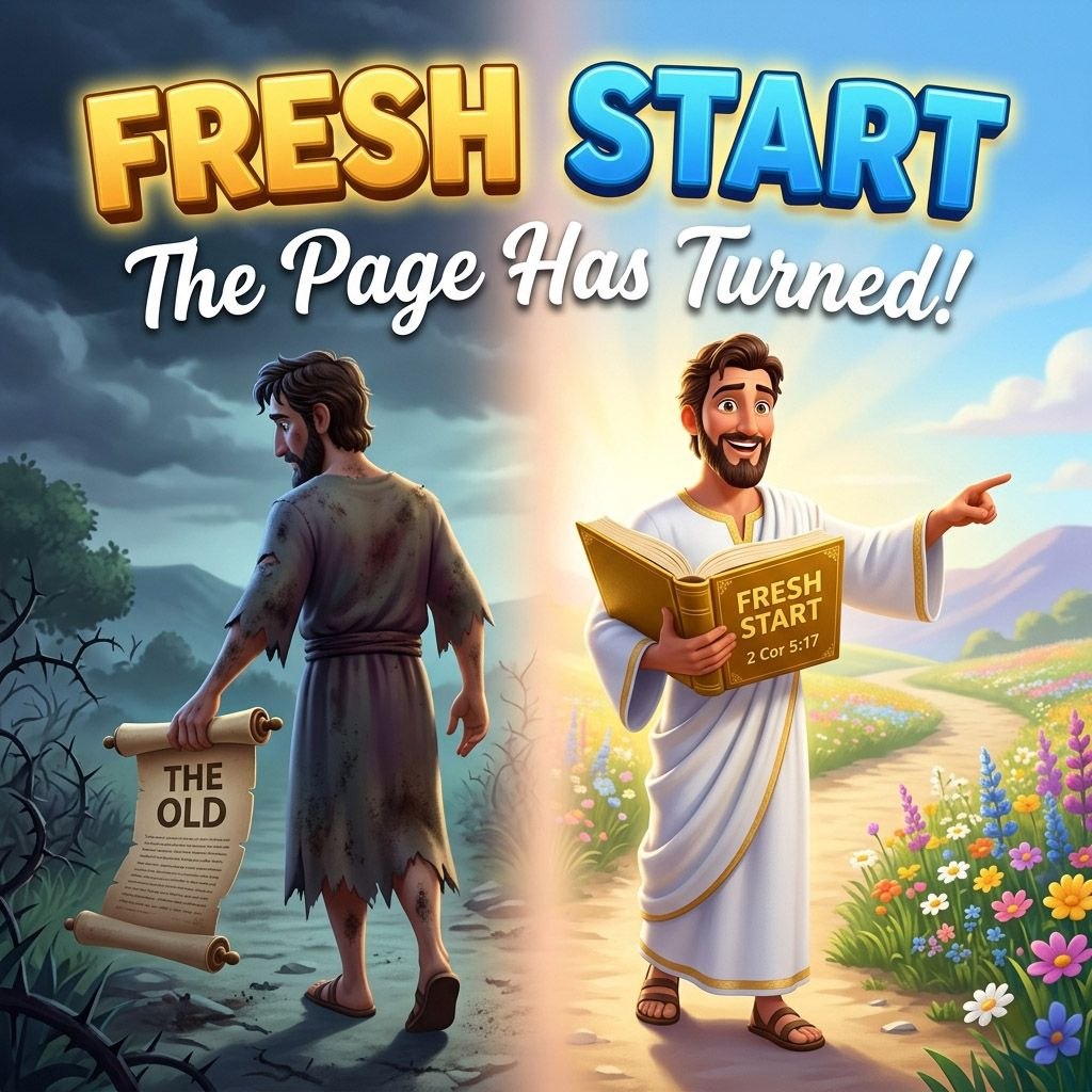 Fresh Start: The Page Has Turned!: Sermon Graphic