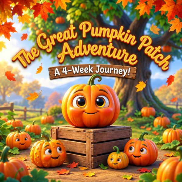The Great Pumpkin Patch Adventure: 4-Week Fall Sunday School Curriculum Bundle