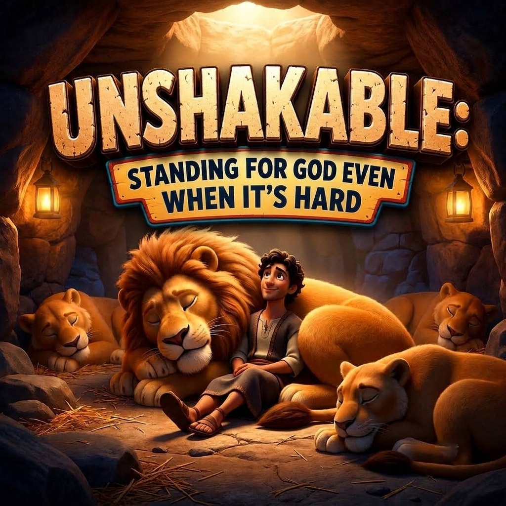 Daniel in the Lions' Den: More Faith, Less Fear