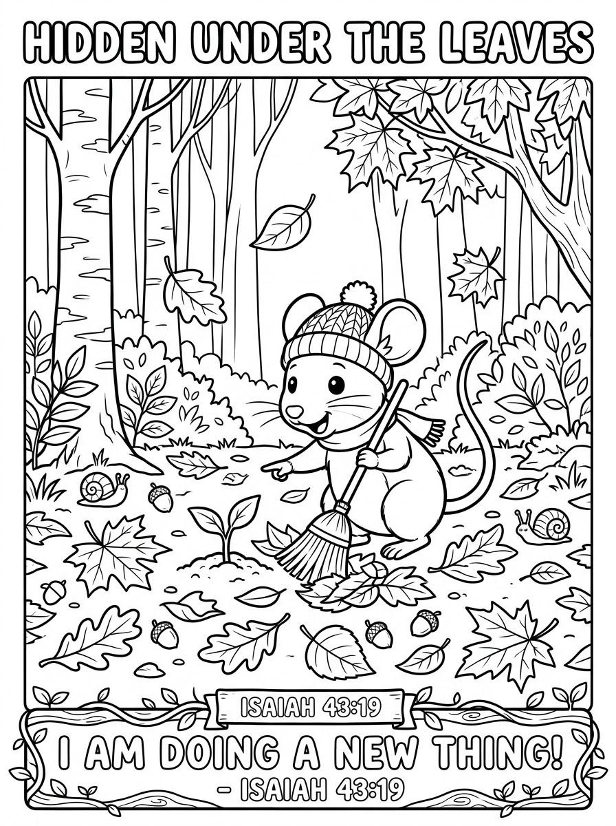 Printable Coloring Page