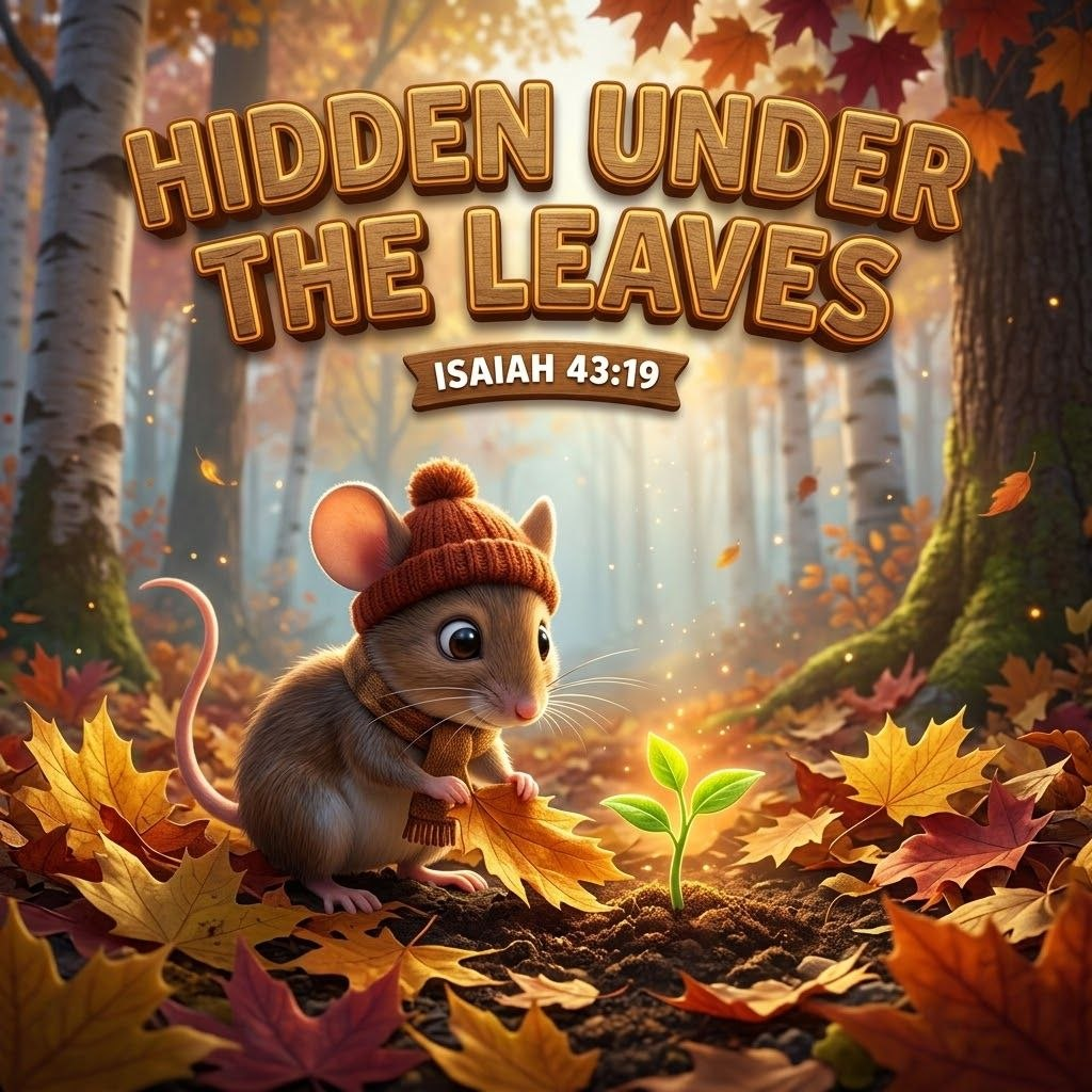 Hidden Under the Leaves: Sermon Graphic