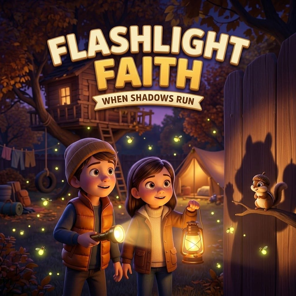Flashlight Faith: When Shadows Run: Sermon Graphic